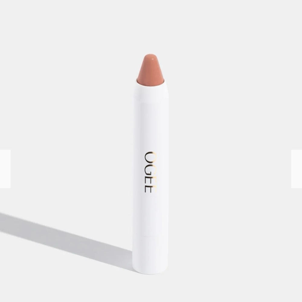 new OGEE ᨎ Tinted Sculpted Lip Oil Magnolia White Pinkᨎ Box